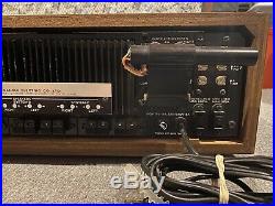 Vintage Sansui AM/FM Stereo Tuner Amplifier 5000A Wood Case