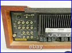 Vintage Sansui AM/FM Stereo Tuner Amplifier 5000A Wood Case-Tested/Working