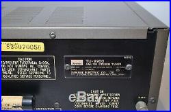 Vintage Sansui TU-9900 AM/FM Stereo Tuner Fully Tested Rare