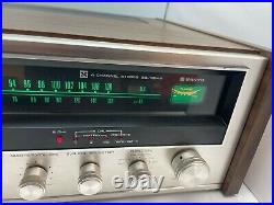 Vintage Sanyo DCX-3500K Quad Stereo Receiver AM/FM Tuner Recapped Tested EX