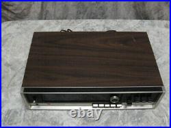 Vintage Sharp Solid State AM/FM Stereo Tuner Amp Model SA-301U with Speakers