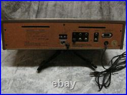Vintage Sharp Solid State AM/FM Stereo Tuner Amp Model SA-301U with Speakers