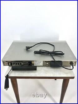 Vintage Sony AM FM Stereo Tuner ST-JX35 Liquid Crystal Digital Synthesizer