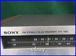 Vintage Sony STR-1800 AM-FM Stereo Receiver Tuner