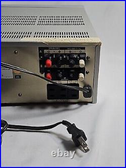 Vintage Sony TA-AX500 Stereo Amplifier + ST-JX310 AM FM Tuner Classic Audio Set