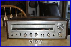 Vintage Stereo Receiver Amplifier Technics SA-202 AM/FM Tuner Aux Phono Works