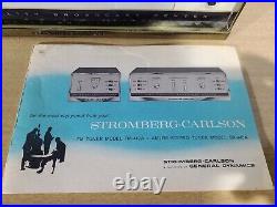 Vintage Stromberg Carlson SR 445A AM/FM Stereo Tube Tuner