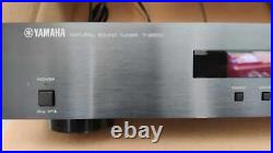 Vintage-Style Yamaha Natural Sound AM FM Stereo Tuner T-S500