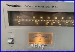 Vintage Technics FM/MWithLW Stereo Tuner ST-Z1L Rare