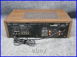 Vintage Technics SA-200 AM/FM Stereo Radio Receiver in Wood Cabinet Tested
