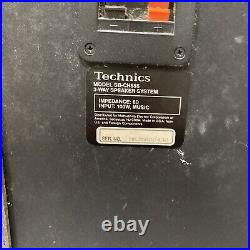 Vintage Technics SD-CF999 Mini Changer Stereo System Bundle. Powers On