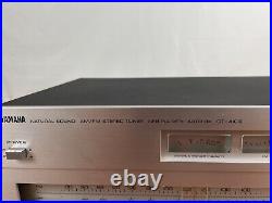 Vintage YAMAHA CT-410II AM/FM Stereo NFB PLL Tuner ORIGINAL BOX Tested