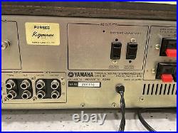 Vintage Yamaha CR-440 Natural Sound Stereo AM/FM Tuner Receiver Japan Tested