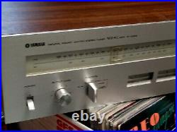Vintage Yamaha CT-610II AM/FM Stereo Tuner FM blend, Mono, Mute, output level NM