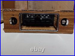 Volkswagen Rabbit NOS Sound Choice Wood Push Button Stereo Radio # 175 035 195