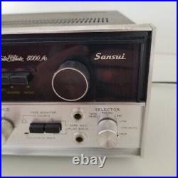 Vtg Audiophile Sansui 5000A Solid State AM/FM Stereo Tuner Amplifier +Schematic