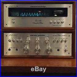 Vtg MARANTZ-1060 Integrated Stereo AMPLIFIER and 105B AM/FM TUNER Matched set