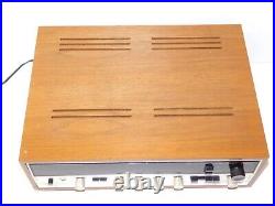 Vtg Sansui 2000A Stereo Receiver AM FM Radio Tuner Speaker Amplifier Wood Case