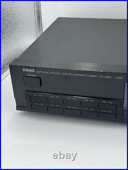 Vtg Yamaha Natural Sound Am/fm Stereo Tuner Tx-900 Tuning System-tested & Works