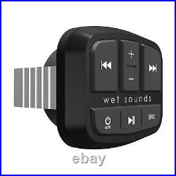 Wet Sounds WS-MC5 Marine digital media receiver with Bluetooth and MC-TR-MINI