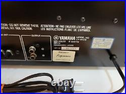 YAMAHA Natural Sound CT-610 II AM FM Stereo Tuner NFB PLL MPX