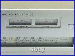 Yamaha CT-510 Natural Sound AM/FM Stereo Tuner with Cables Made in Japan