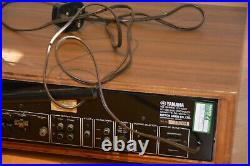 Yamaha CT-600 High End 4-Gang Analogue AM/FM Stereo Tuner, vintage