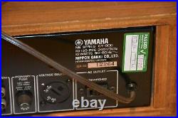 Yamaha CT-600 High End 4-Gang Analogue AM/FM Stereo Tuner, vintage
