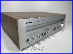 Yamaha CT-800 Silver Faceplate Natural Sound AM/FM Stereo Tuner Made in Japan