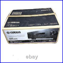 Yamaha R-S201 Stereo Receiver 2-Channel AM/FM Tuner 200 Watt High Output Power