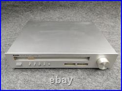 Yamaha T-1 Stereo AM/FM Tuner Silver (C-Rank) Used from Japan