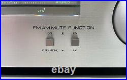 Yamaha T-460 AM FM Stereo Tuner DC-NFB PLL Multiplex Tested & Working Inc Manual